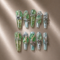 Green Garden Fairy Nails