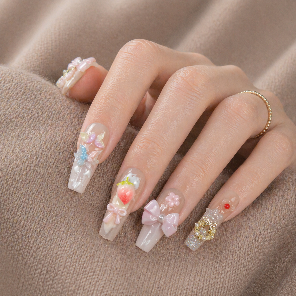 Fairy Blush Dream Nails