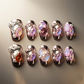Gem Crystal Luxury Nails